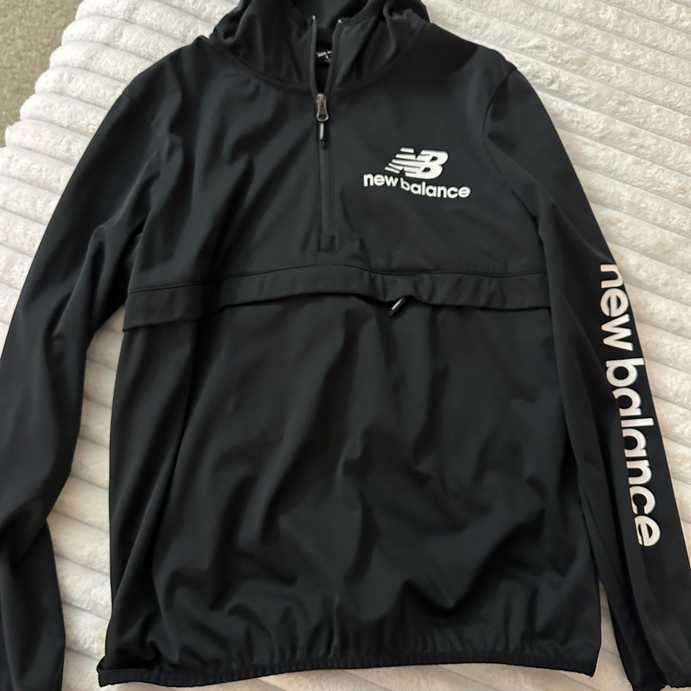 New Balance Black Pullover Hoodie